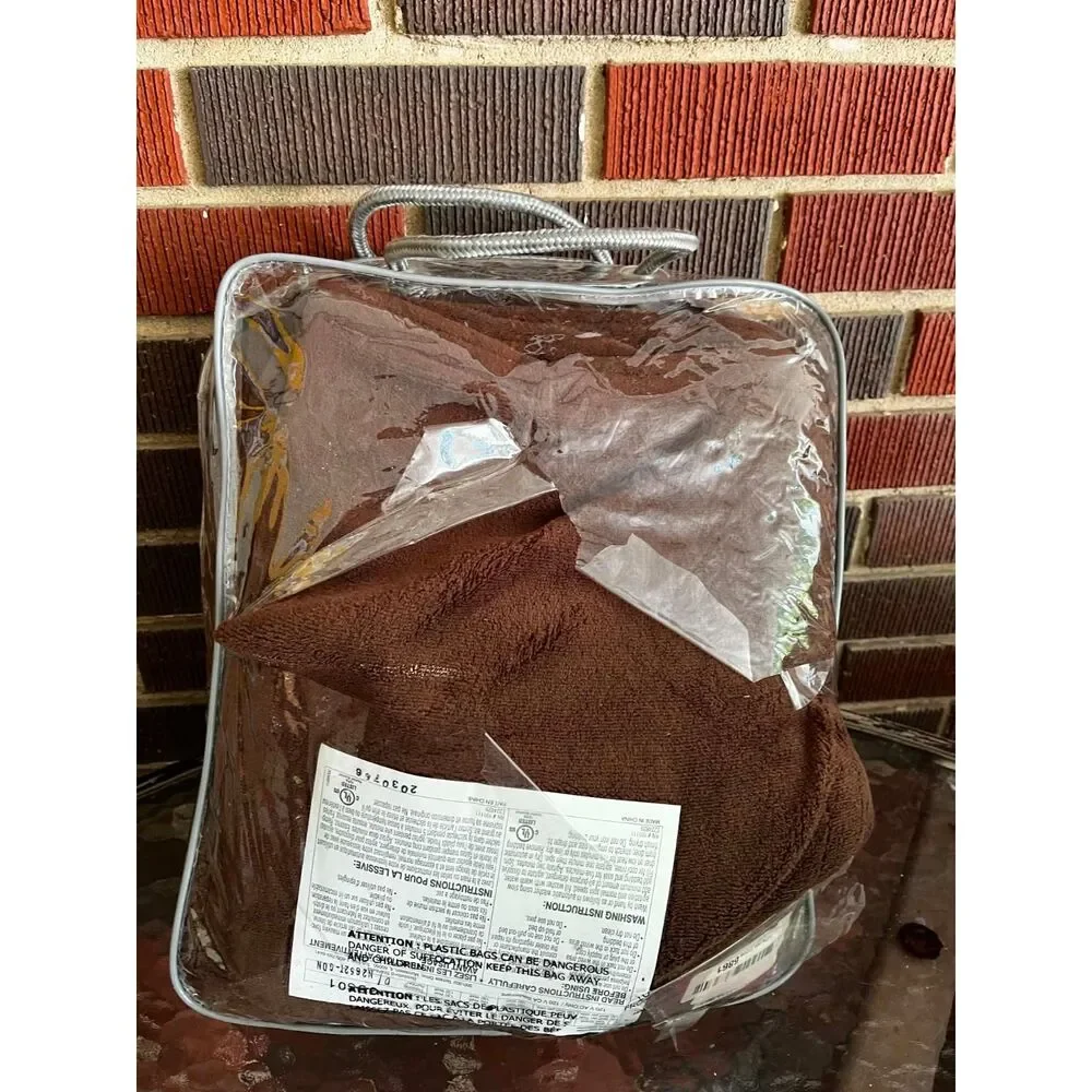 New Biddeford micro plush heated twin blanket
